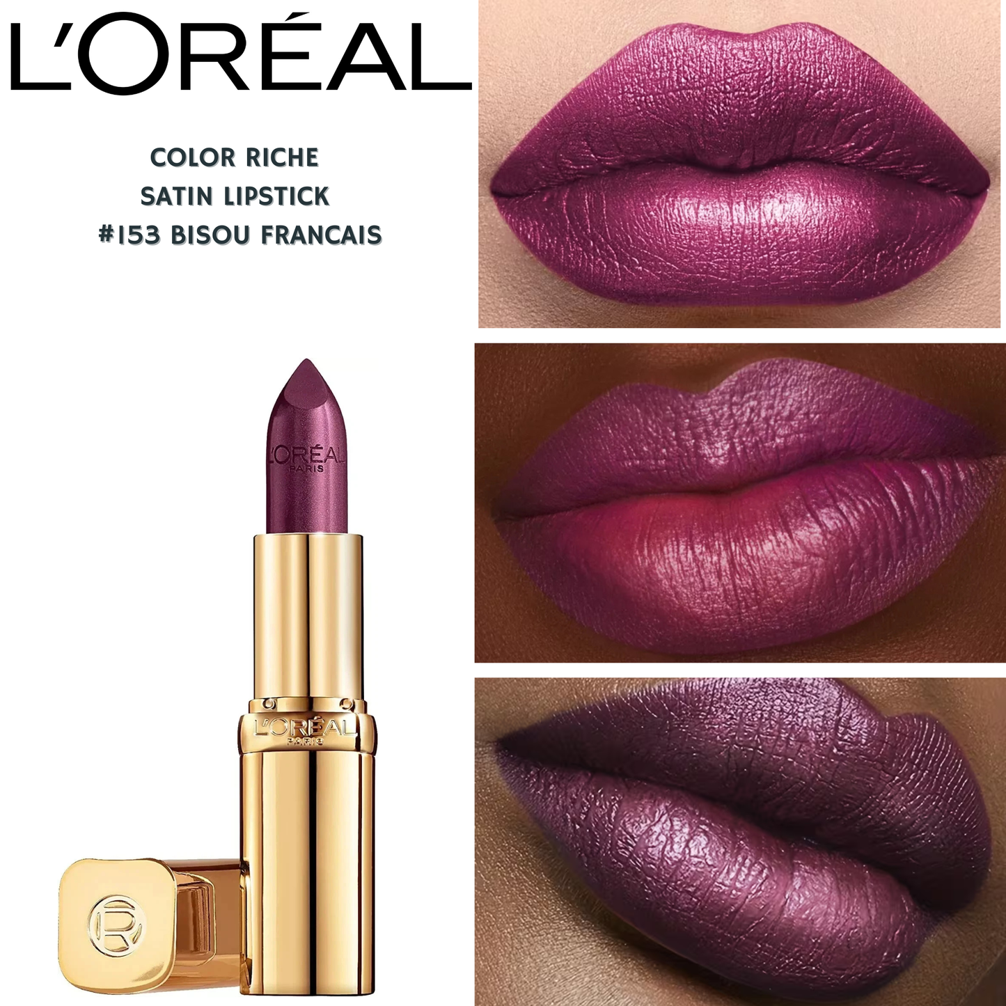 Loreal Color Riche Lipstick -#153 Bisou Francais