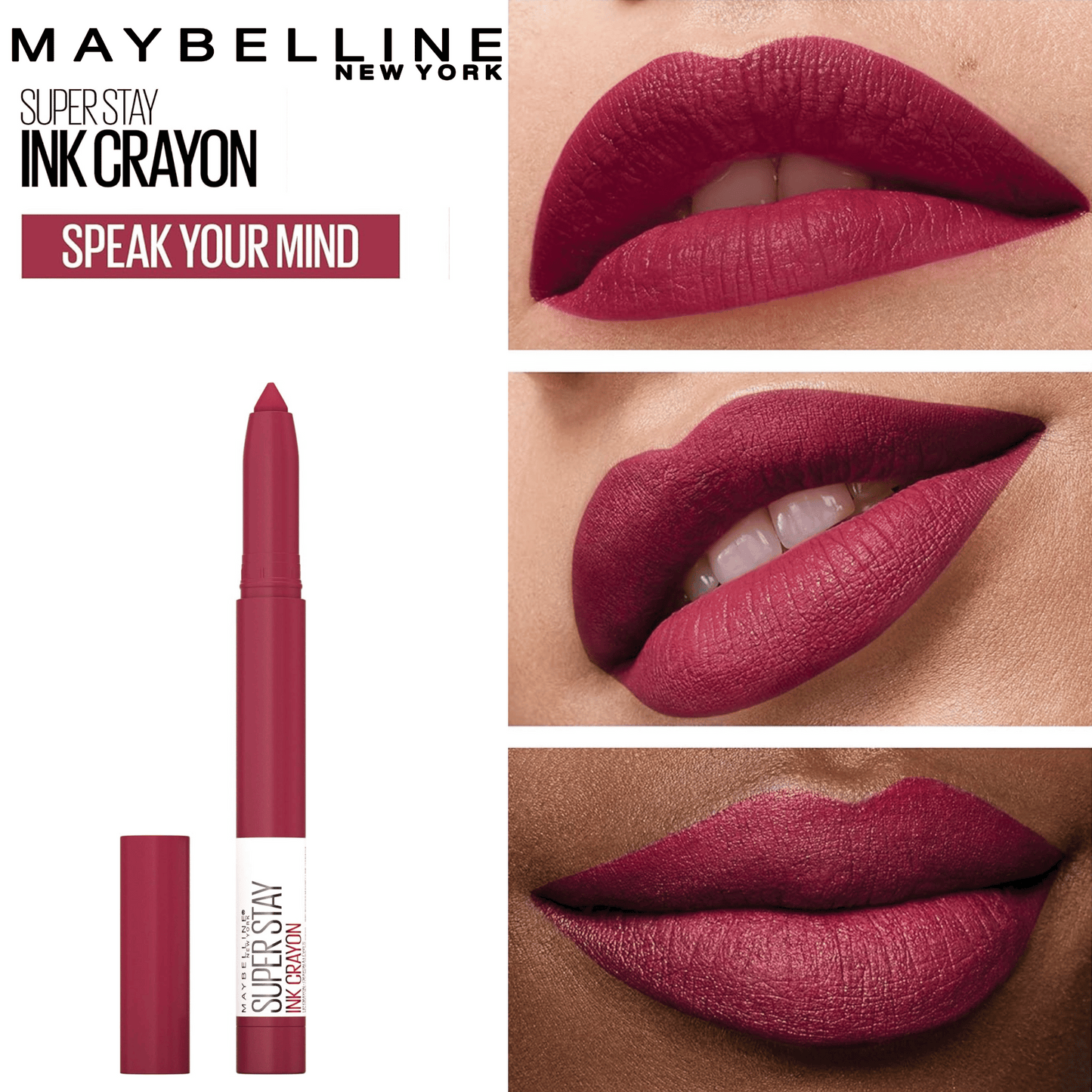 Maybelline Superstay Ink Crayon Lipstick -#75 Speak Your Mind