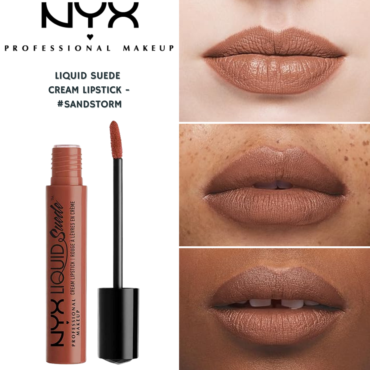 NYX Liquid Suede Cream Lipstick - #Sandstorm