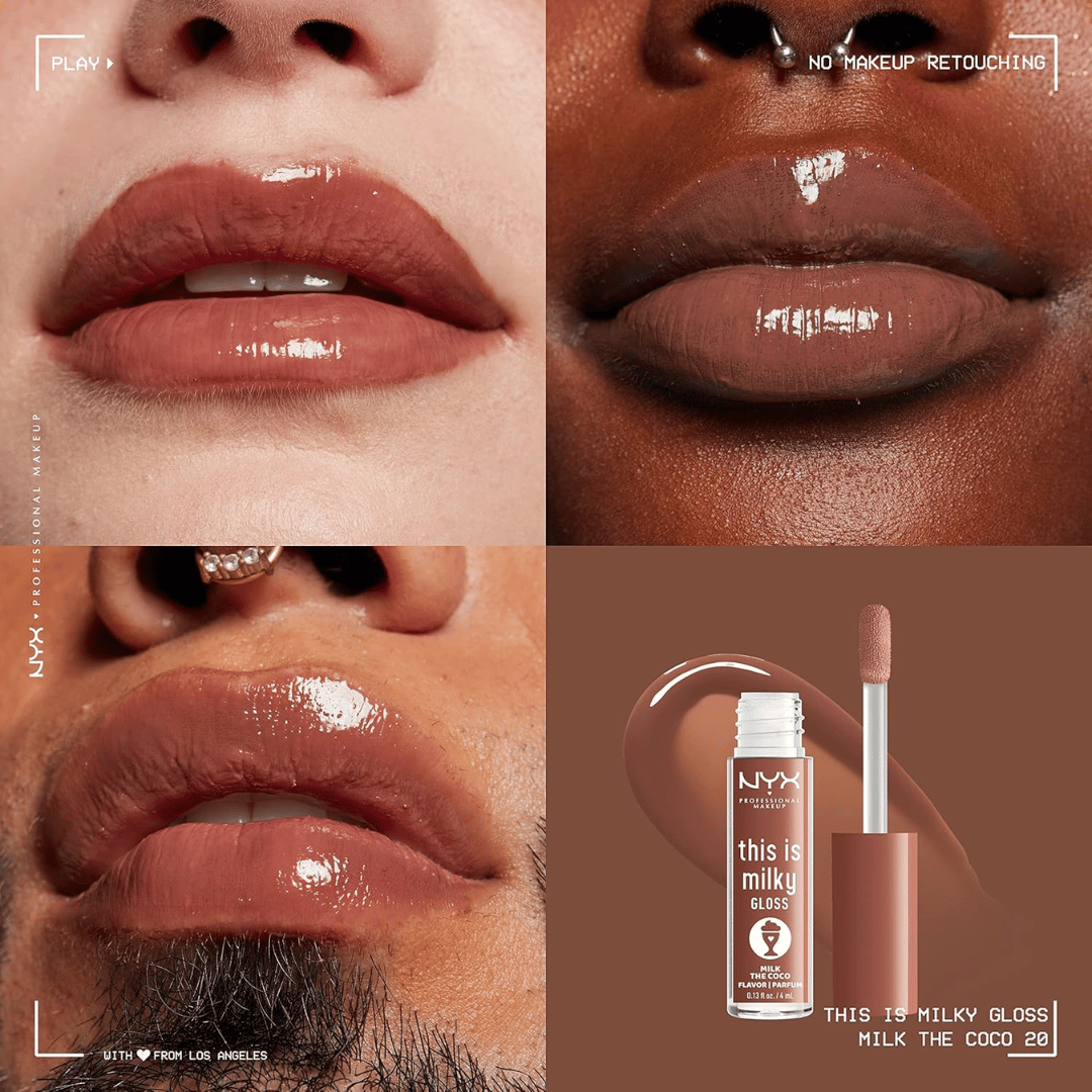 NYX This Is Milky Lip Gloss -#Milk The Coco