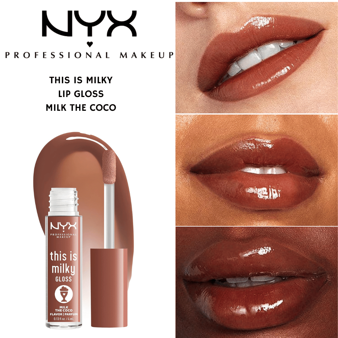 NYX This Is Milky Lip Gloss -#Milk The Coco