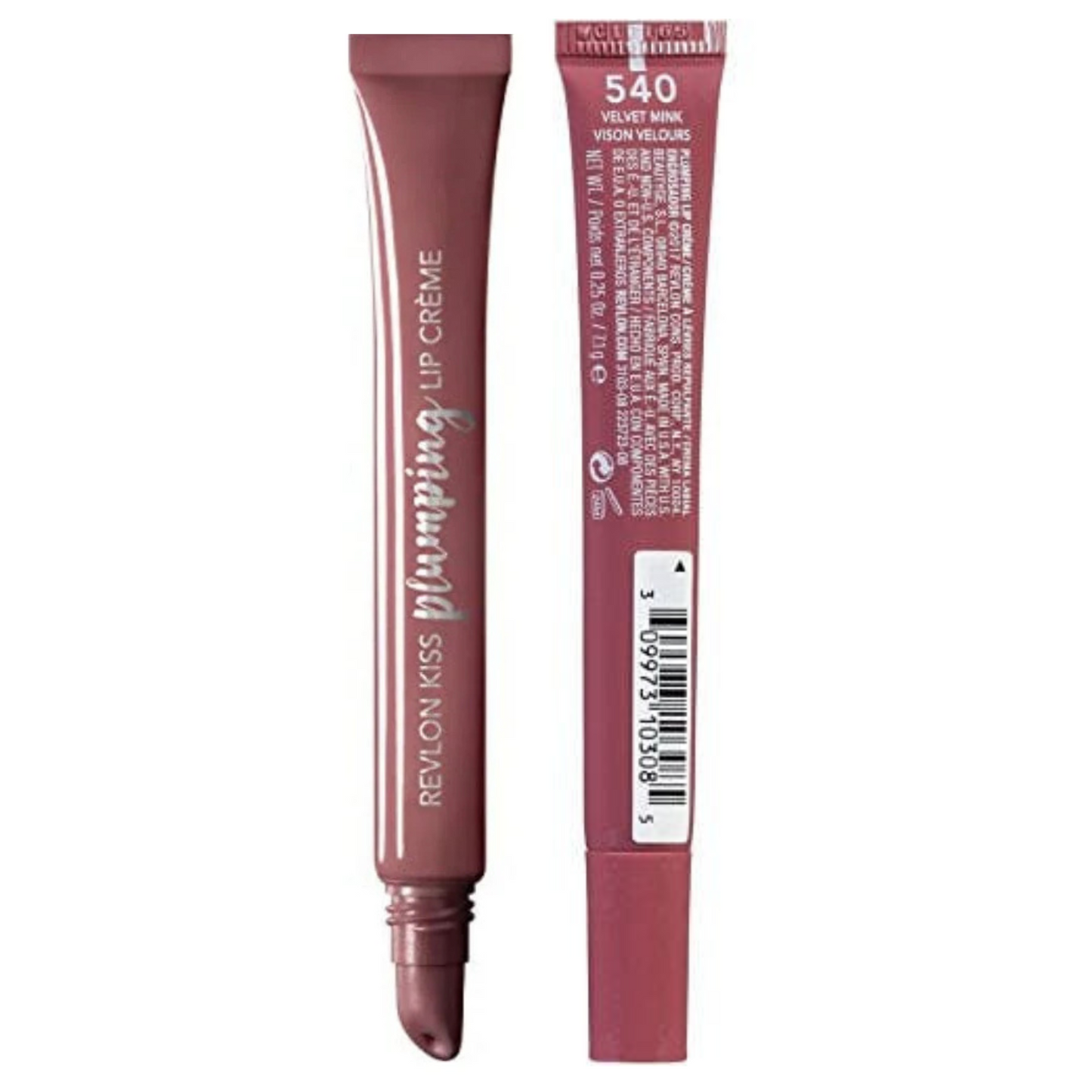 Revlon Kiss Plumping Lip Creme -#540 Velvet Mink