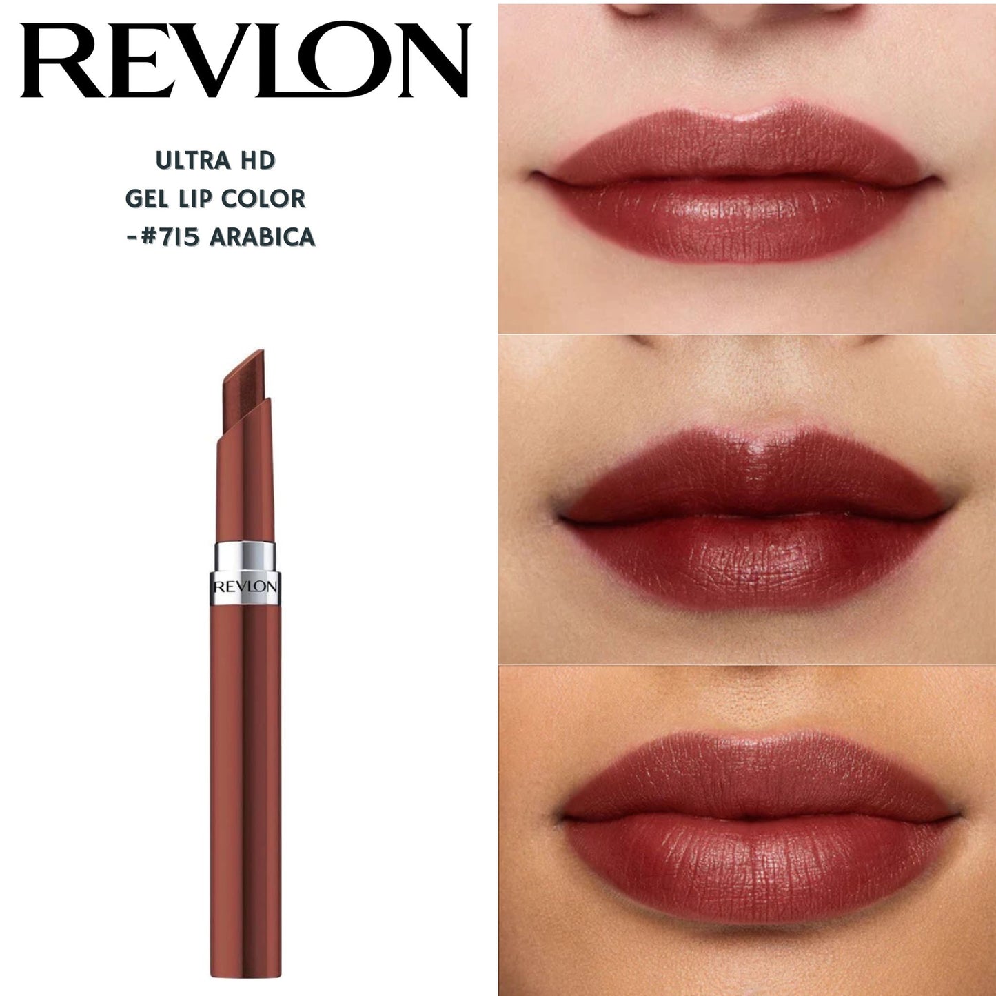Revlon Ultra HD Gel Lip Color -#715 Arabica