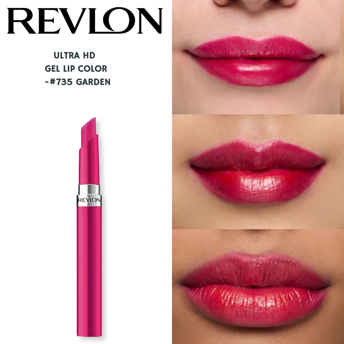 Revlon Ultra HD Gel Lip Color -#735 Garden