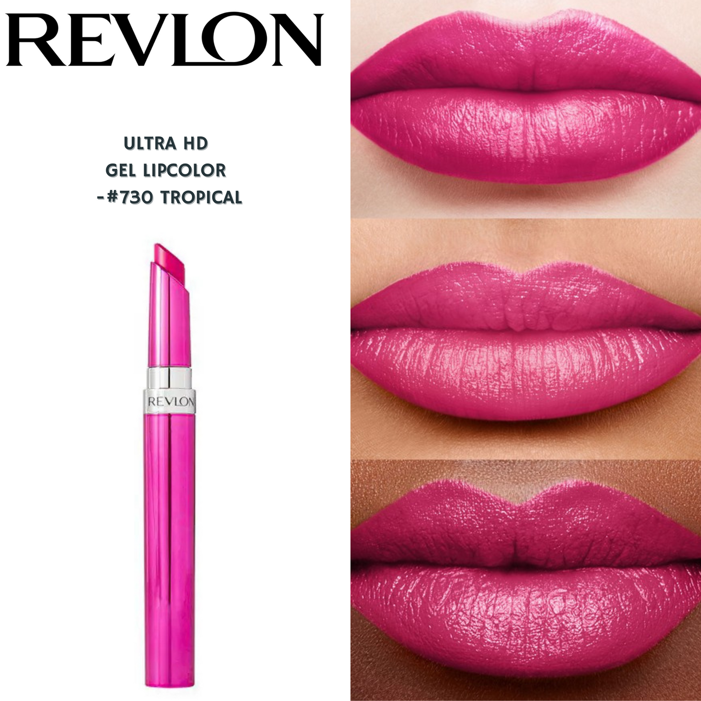 Revlon Ultra HD Gel Lipcolor - #730 Tropical