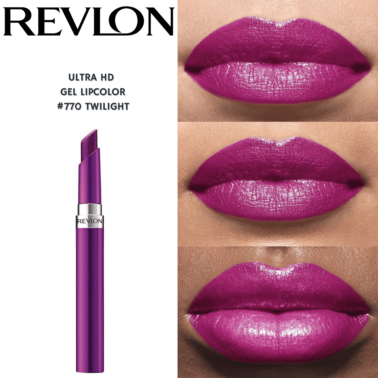 Revlon Ultra HD Gel Lip Color -#770 Twilight