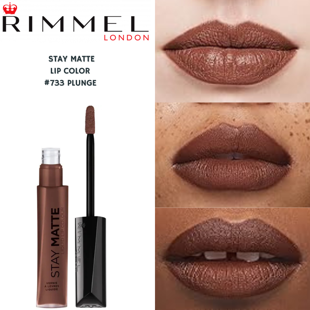 Rimmel Stay Matte Lip Color - #733 Plunge