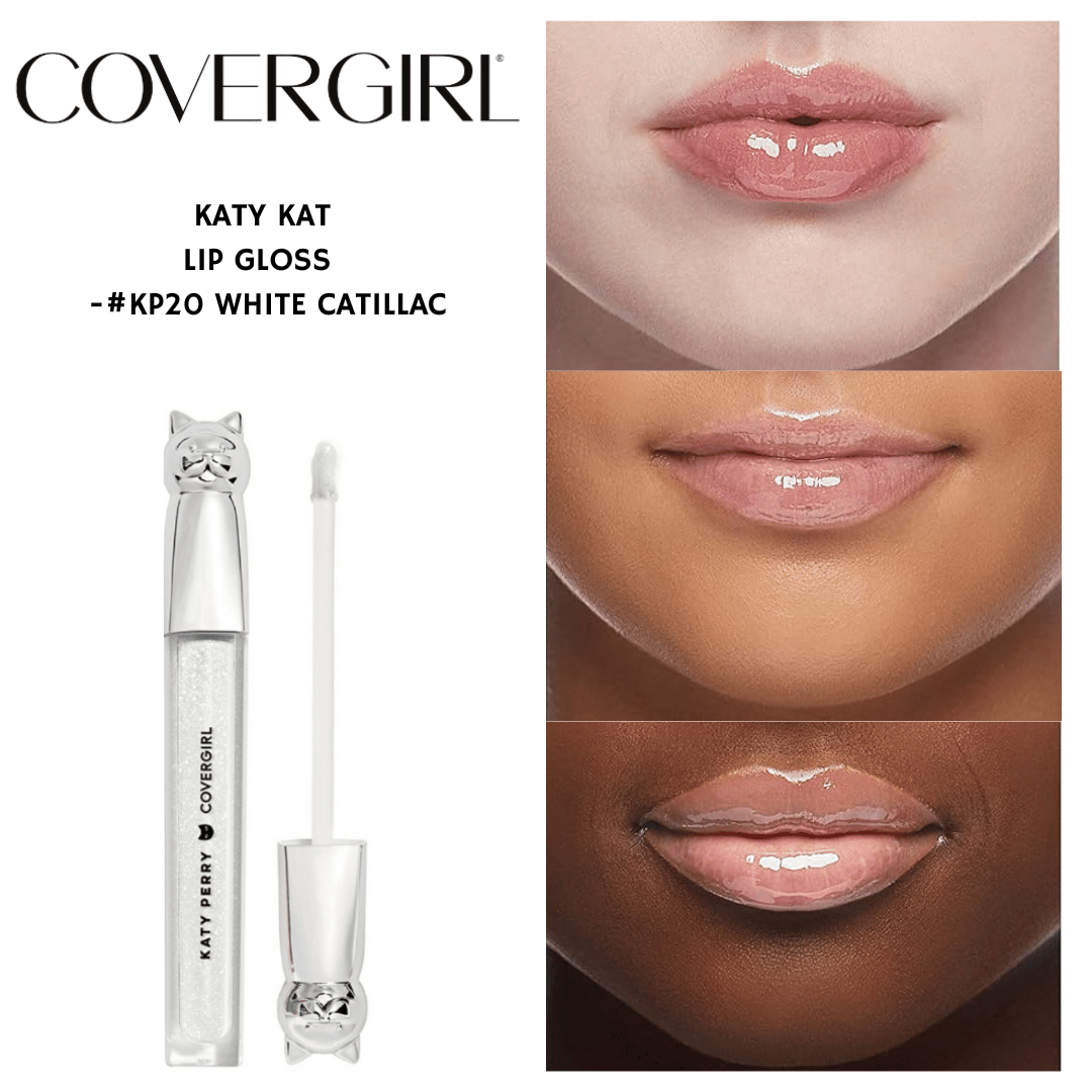 Katy Kat Lip Gloss  - #KP20 White Catillac