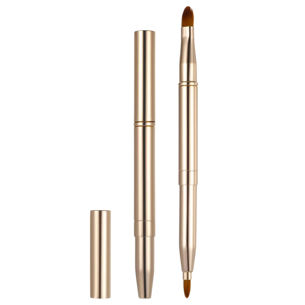 Precision Double-ended Retractable Lip Makeup Brush