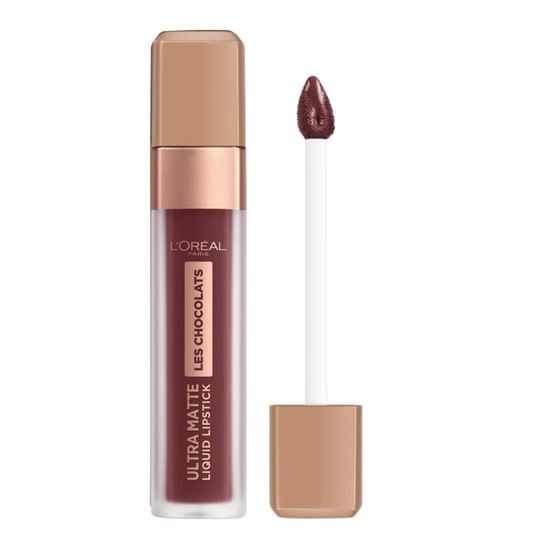 L'Oreal Les Chocolats Ultra Matte Liquid Lipstick - #866 Truffa Mania