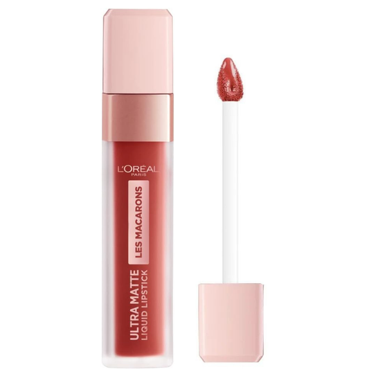 L'Oreal Les Macarons Ultra Matte Liquid Lipstick - #834 Infinite Spice