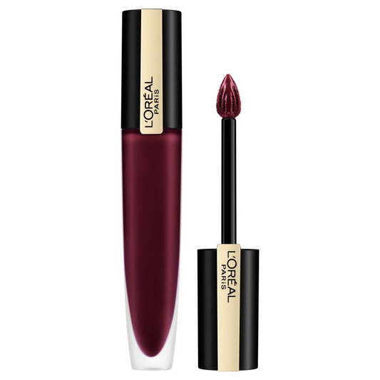 L'Oreal Rouge Signature Metallic Liquid Lipstick -#205 Fascinate
