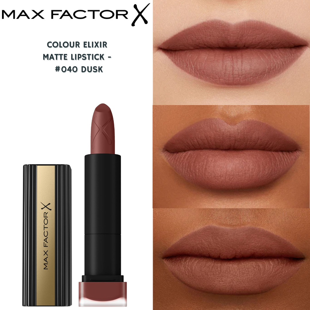 Max Factor Colour Elixir Matte Lipstick - #040 Dusk