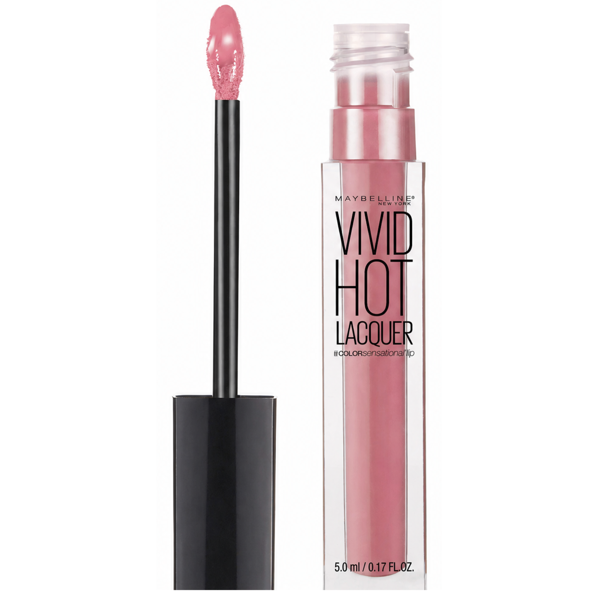 Maybelline  Color Sensational Vivid Hot Laquer Lip Gloss -#66 Too Cute