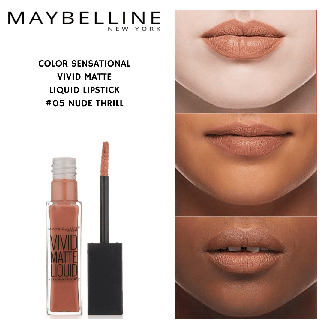 Color Sensational Vivid Matte Liquid- #05 Nude Thrill