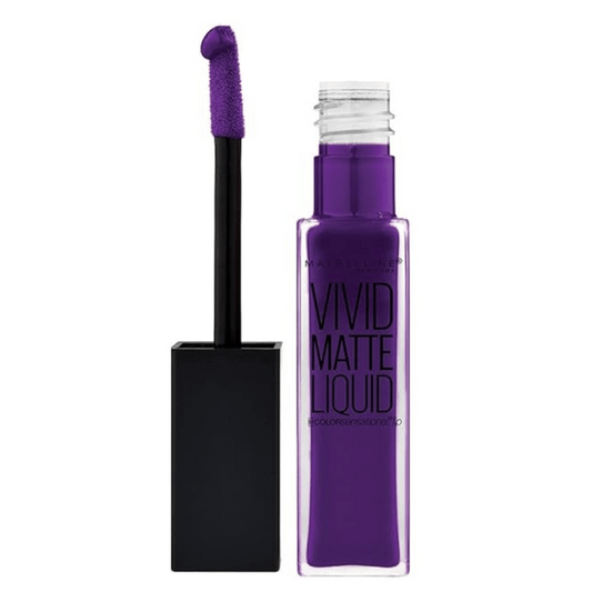 Color Sensational Vivid Matte Liquid-  #45 Vivid Violet Info