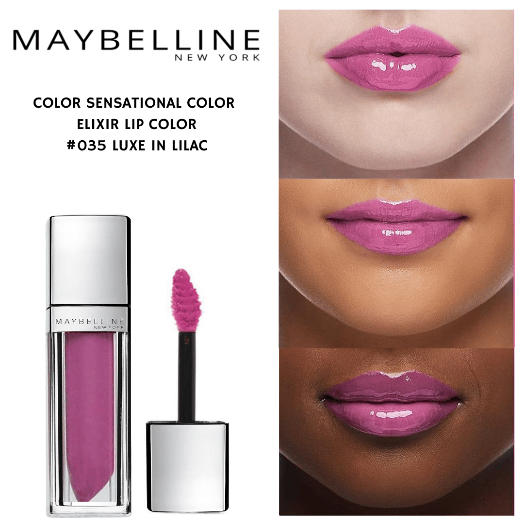 Color Sensational Color Elixir Lip Color- #035 Luxe in Lilac