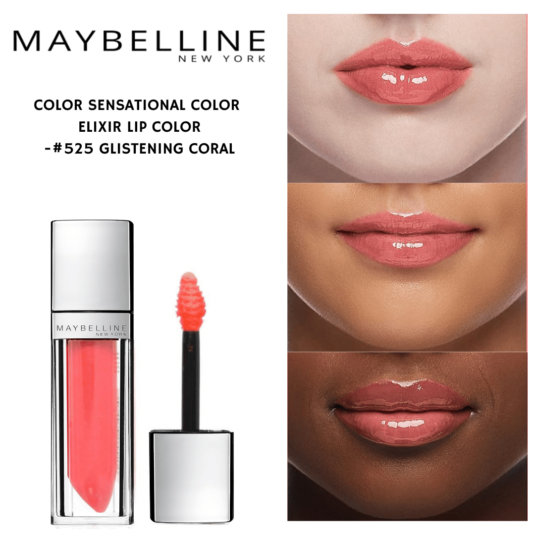 Color Sensational Color Elixir Lip Color- #525 Glistening Coral