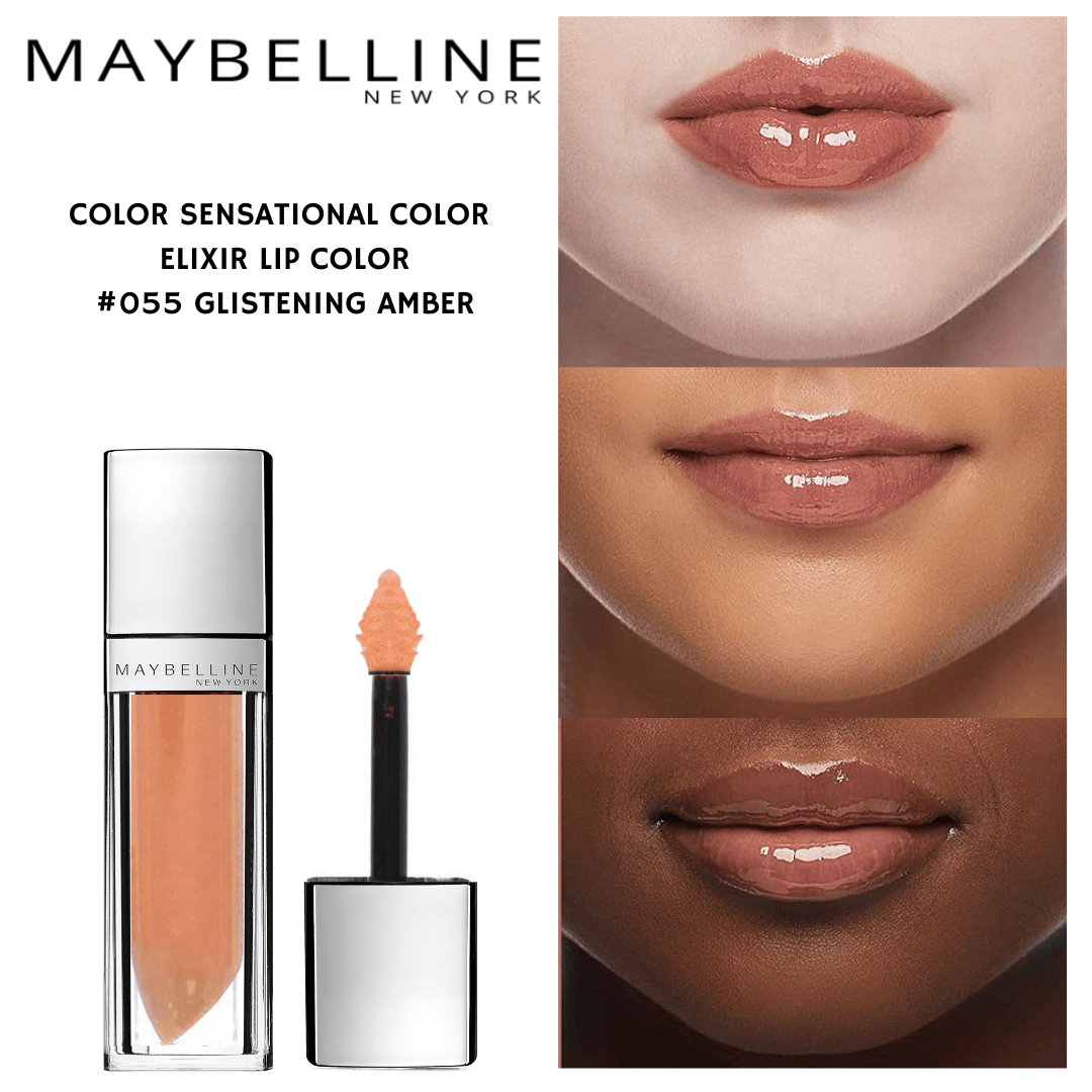 Color Sensational Color Elixir Lip Color- #055 Glistening Amber