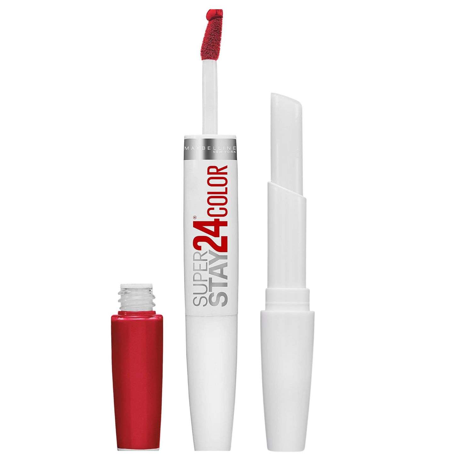 Maybelline SuperStay 24hr 2 Step Liquid Lipstick & Lip Balm -#310 Optic Ruby