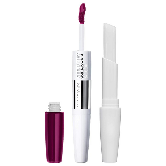 Maybelline SuperStay 24hr 2 Step Liquid Lipstick & Lip Balm -#363 All Day Plum