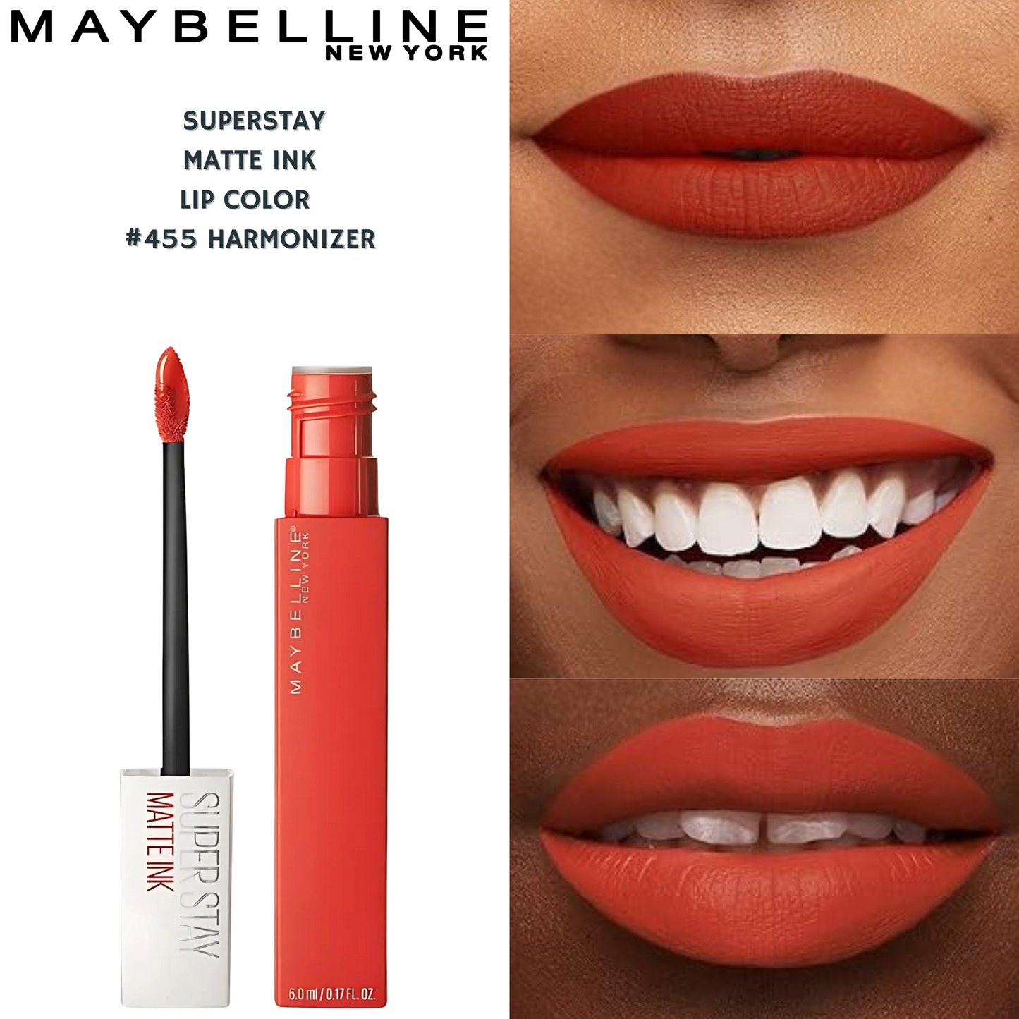 Maybelline SuperStay Matte Ink Liquid Lip Color- #455 Harmonizer