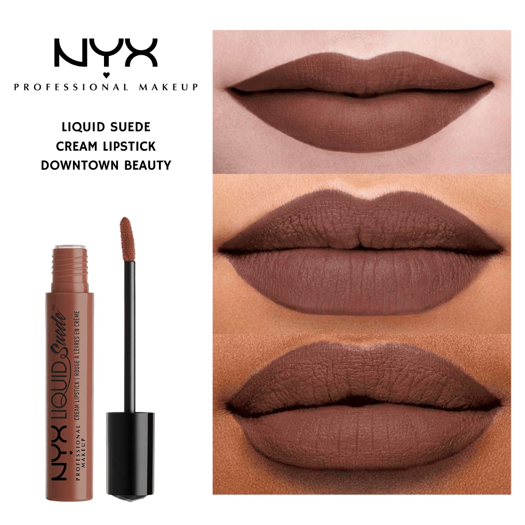 Liquid Suede Cream Lipstick Downtown Beauty