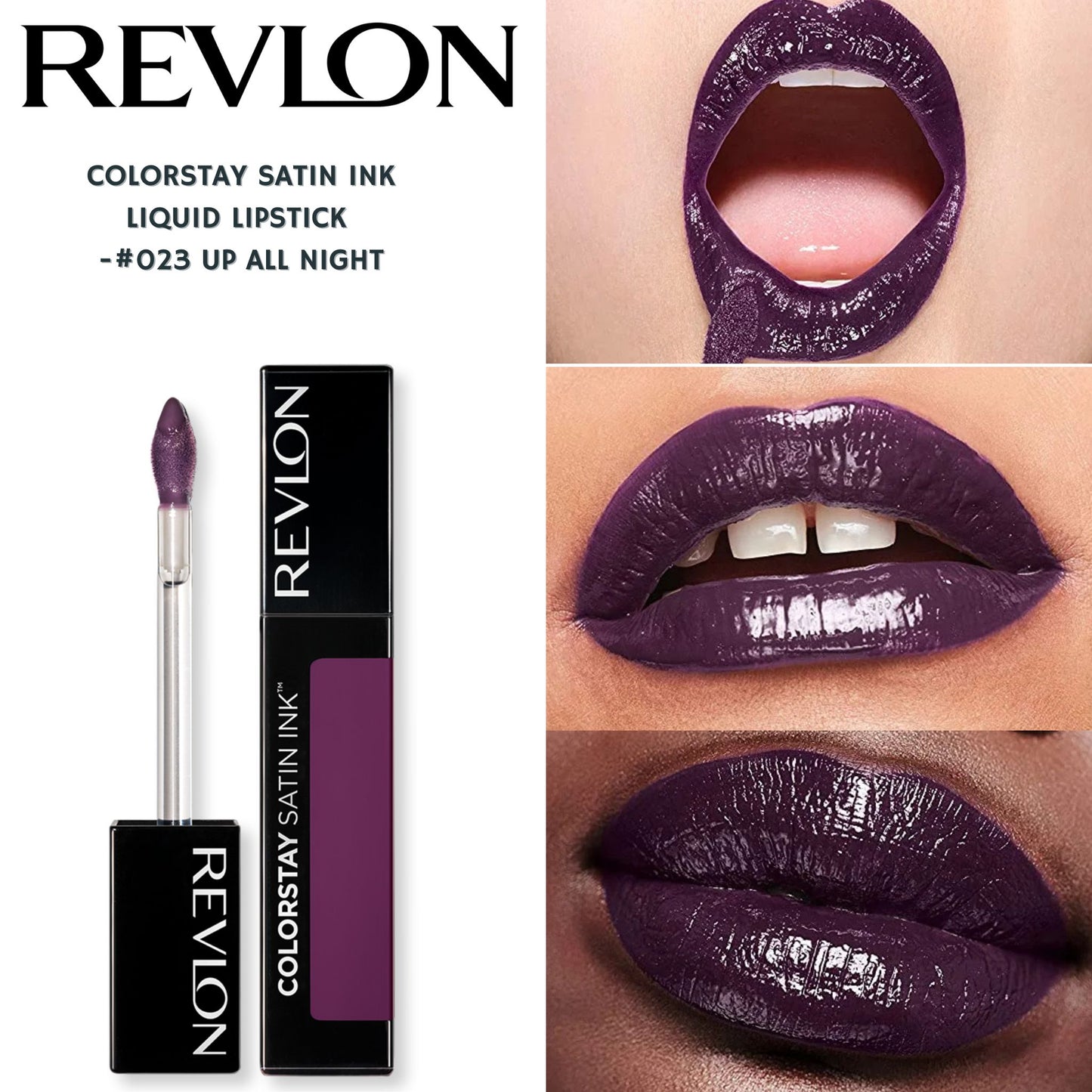 Revlon ColorStay Satin Ink Liquid Lipstick -#023 Up All Night