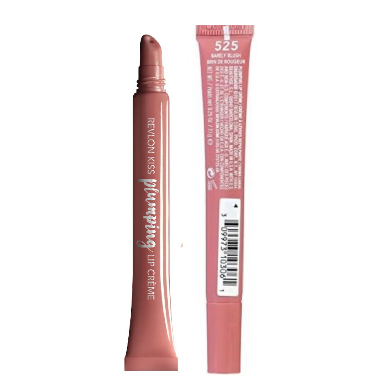 Revlon Kiss Plumping Lip Creme -#525 Barely Blush